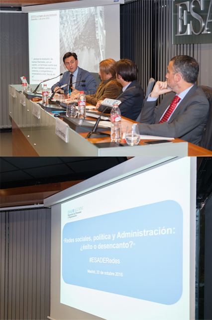 Xarxes socials, política i Administració: èxit o desencant?