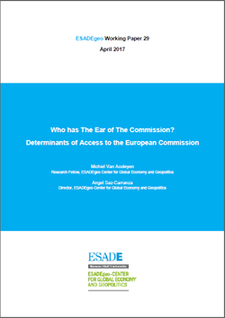 Qui té influència en la Comissió? Factors que determinen l'accés a la Comissió Europea
