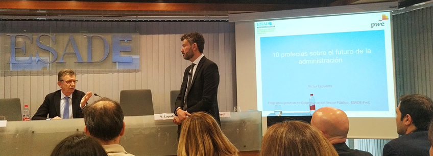 Sopar-col·loqui amb Víctor Lapuente i Carlos Sebastián, i sessió de cloenda del Programa Executiu en Governança del Sector Públic