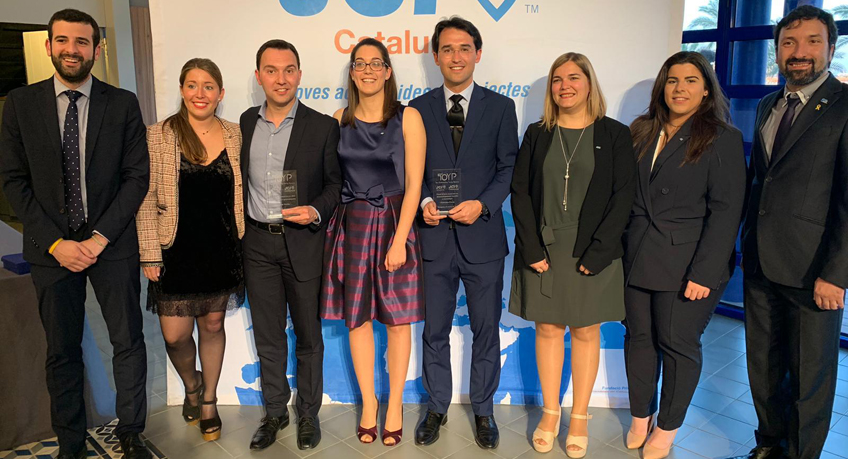 Francesc Pardo i Bosch, premiat en la categoria de desenvolupament científic i tecnològic del programa Ten Outstanding Young Persons (TOYP) i per la Societat Econòmica Barcelonesa d’Amics del País (SEBAP)