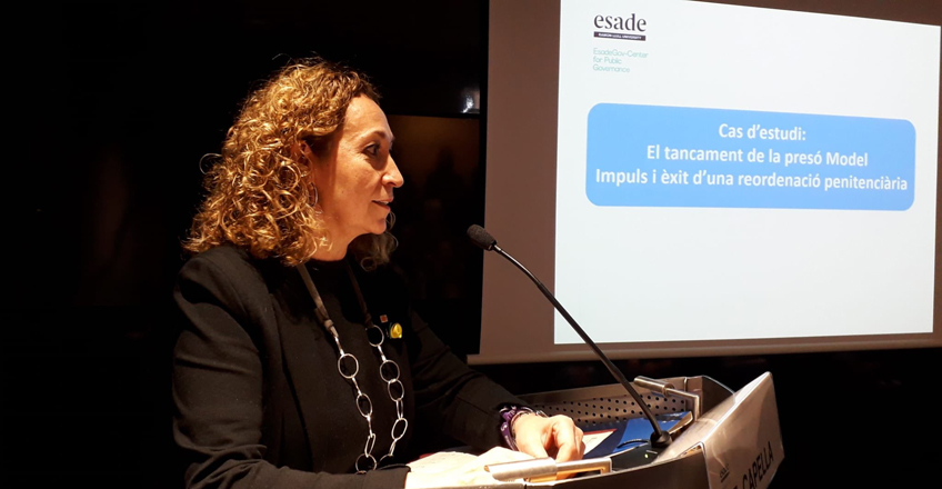 Presentació del cas “El tancament de la presó Model: impuls i èxit d’una reordenació penitenciària”