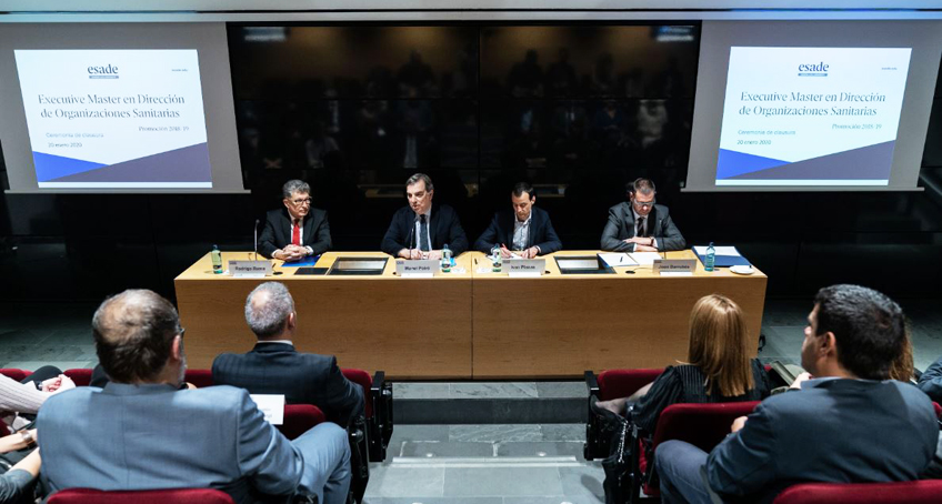 Cerimònia de cloenda del Màster en Direcció d’Organitzacions Sanitàries (EMDOS)