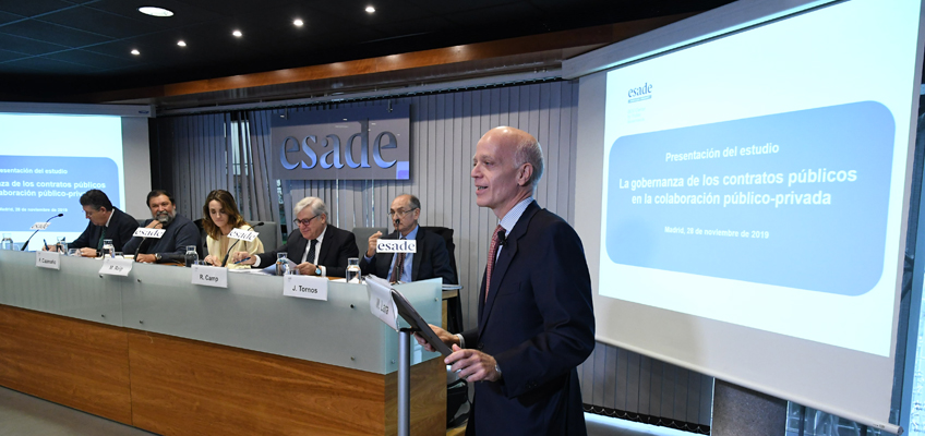 Presentació de l’estudi “La governança dels contractes públics en la col·laboració públicoprivada