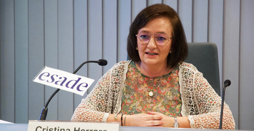 Cristina Herrero, presidenta de l’AIReF, reclama més qualitat institucional i altura de mires per afrontar una situació sense precedents