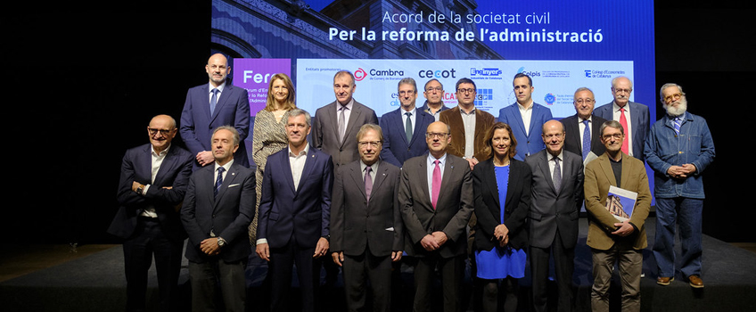 Acord de la Societat Civil per la Reforma de l’Administració