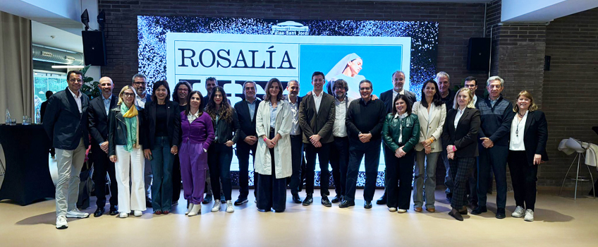 Visita al projecte de hub musical europeu de l’Anella Olímpica de Barcelona