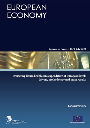 Comissió Europea (2010), “Projectar la despesa sanitària futura a escala europea: impulsors, metodologia i resultats principals