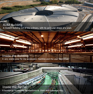 Visita guiada al sincrotró ALBA: 