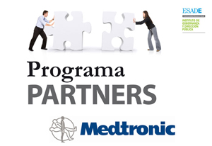 Mònica Reig, directora associada del Programa Partners, va obrir la taula organitzada per Medtronic a les XI Jornades de Gestió i Avaluació de Costos Sanitaris